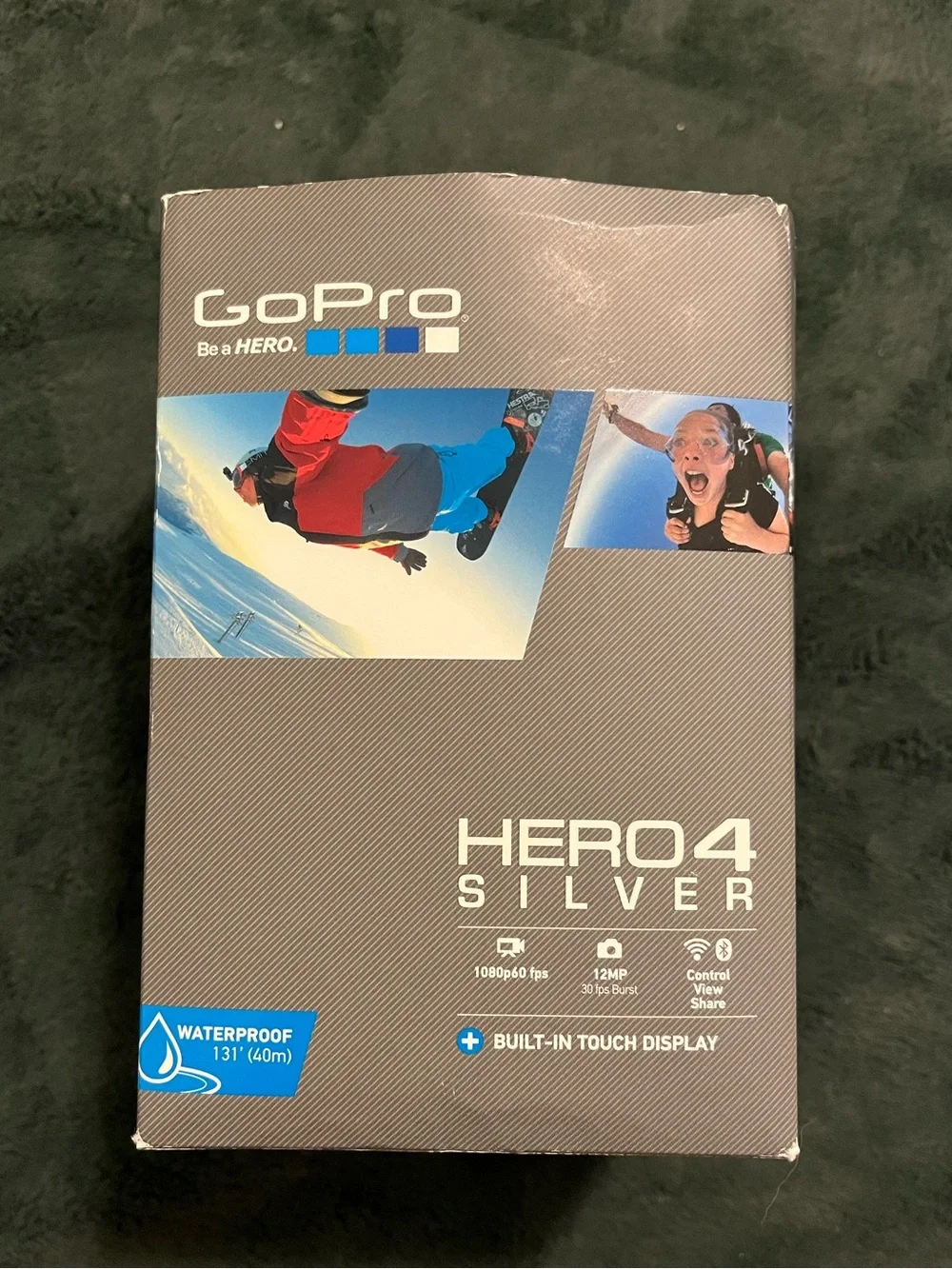 NEW. GoPro Hero4 Silver BUNDLE